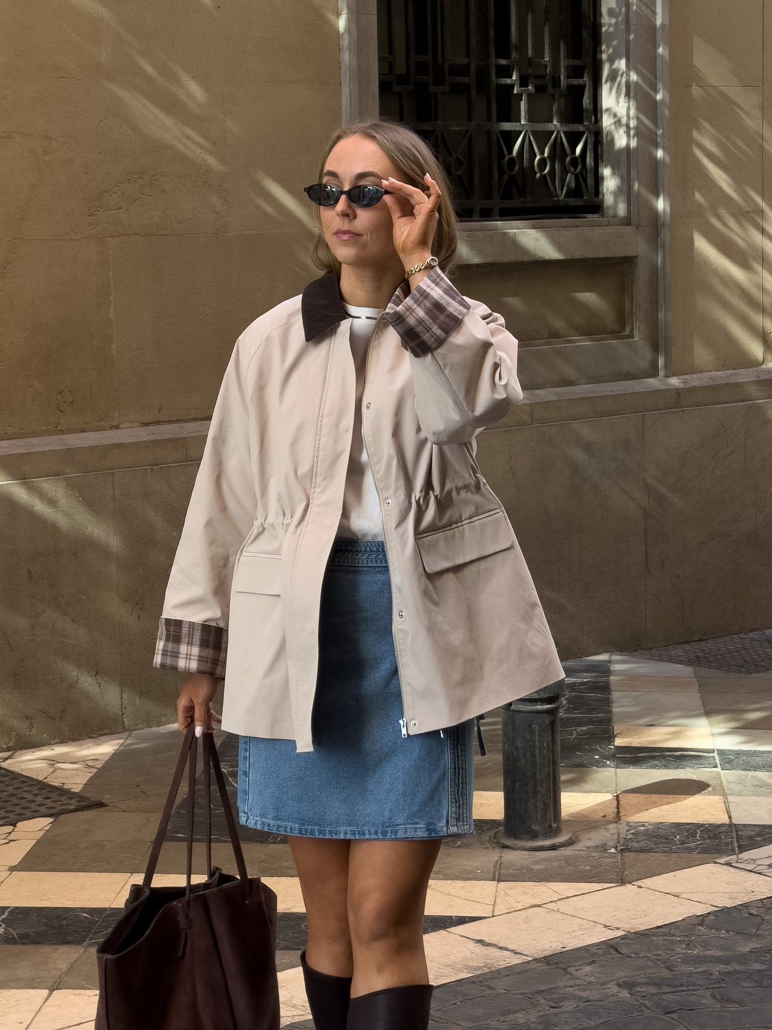 AWMARGOT JACKET - Cement